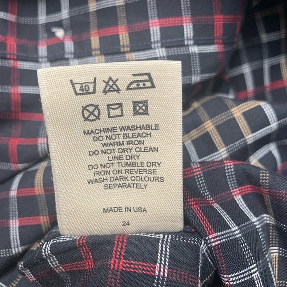 Burberry Patterned Button Down - Picture 5 of 5